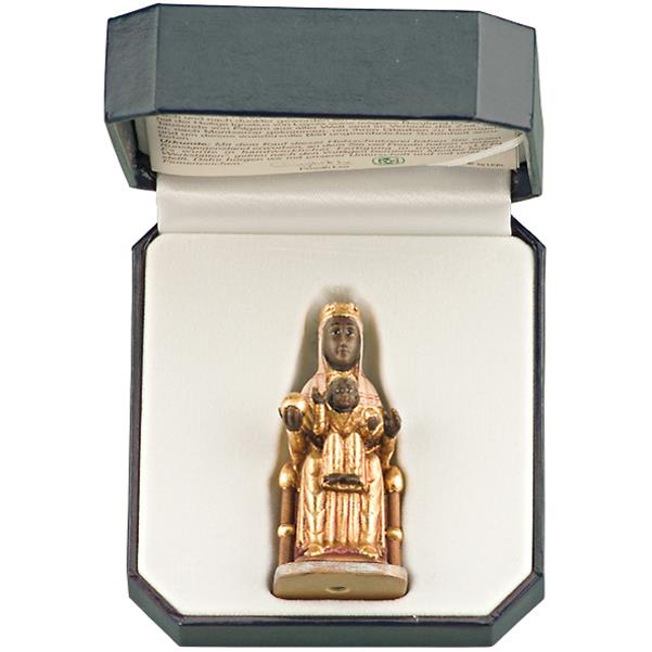 Virgin of Montserrat with case - color