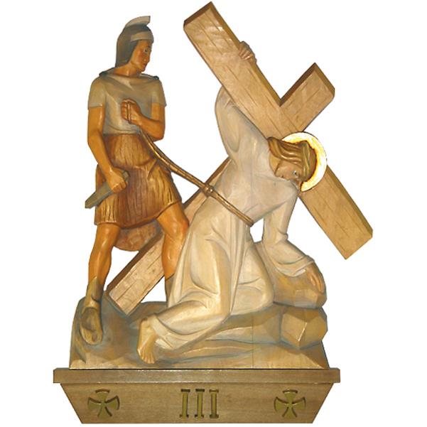 Via Crucis 15 st. 11.81x11.81 inch price pro frame picture - color