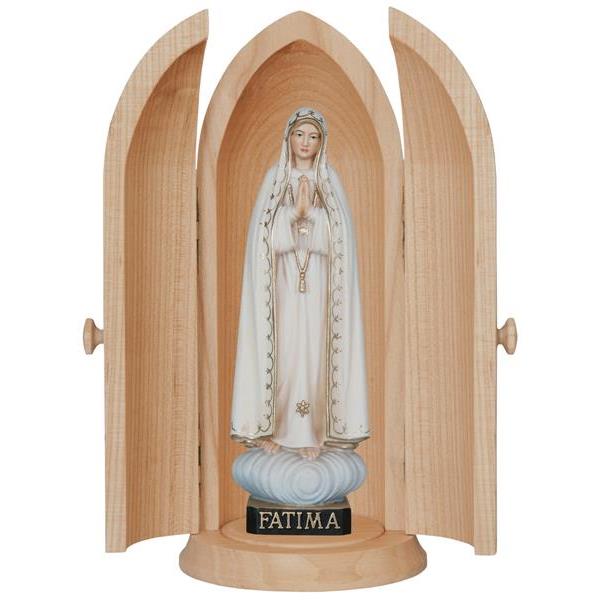 Niche with Our Lady of Fatima - color