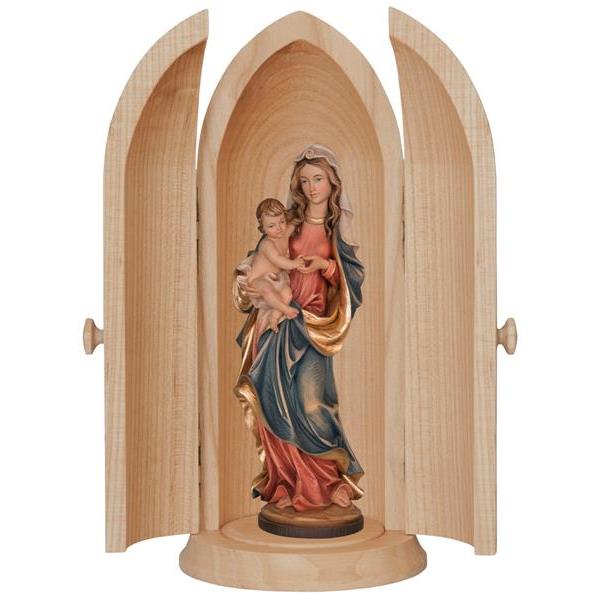 Niche with Madonna of the mountain - color