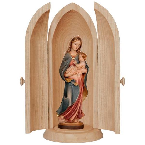 Niche with Madonna of protection - color