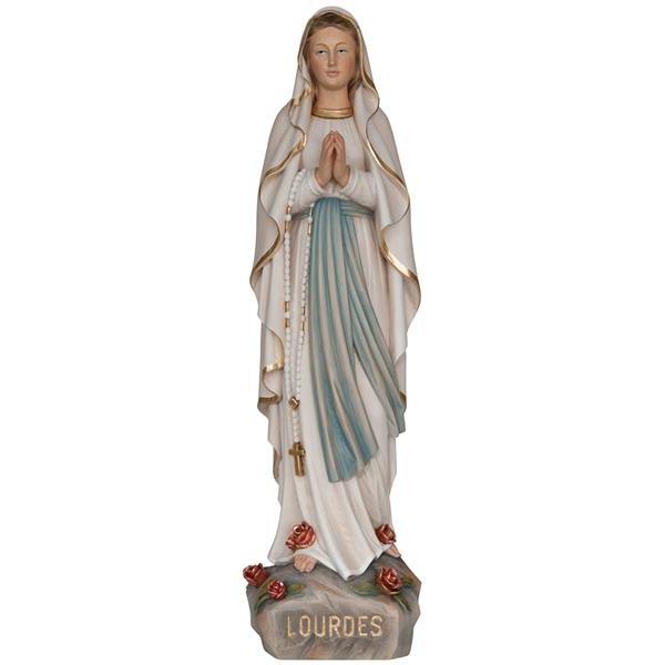 Our Lady of Lourdes Statue - color