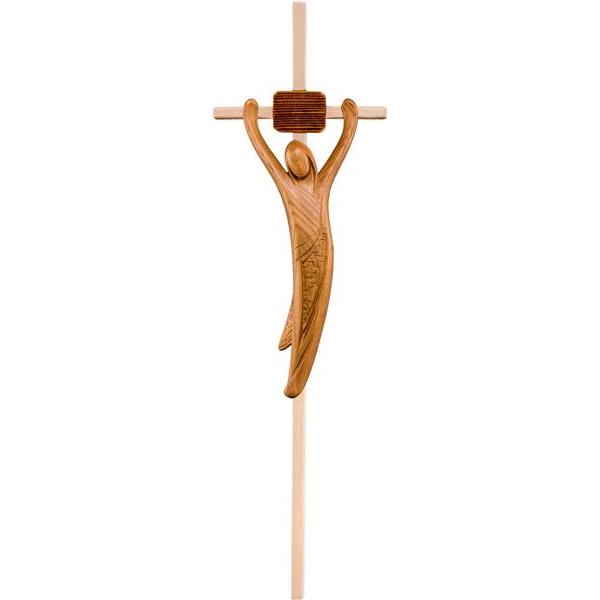 Christ of youth cherry with cross - natural