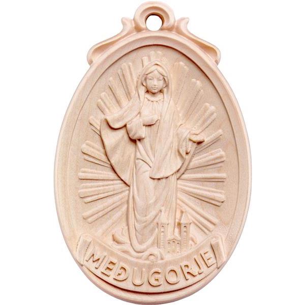 Medallion Madonna Medjugorje - natural
