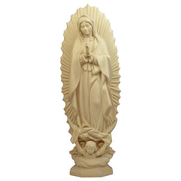 Our Lady of Guadalupe - Linden wood carved - natural