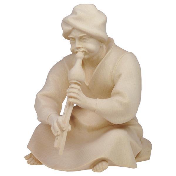 CO Sitting herder with flute - natural