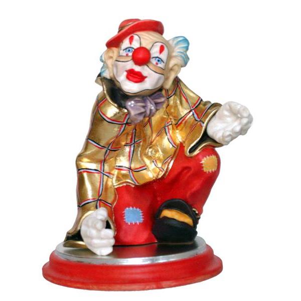 Clown with plinth - color