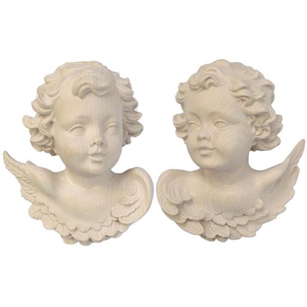 Couple heads of angel - natural